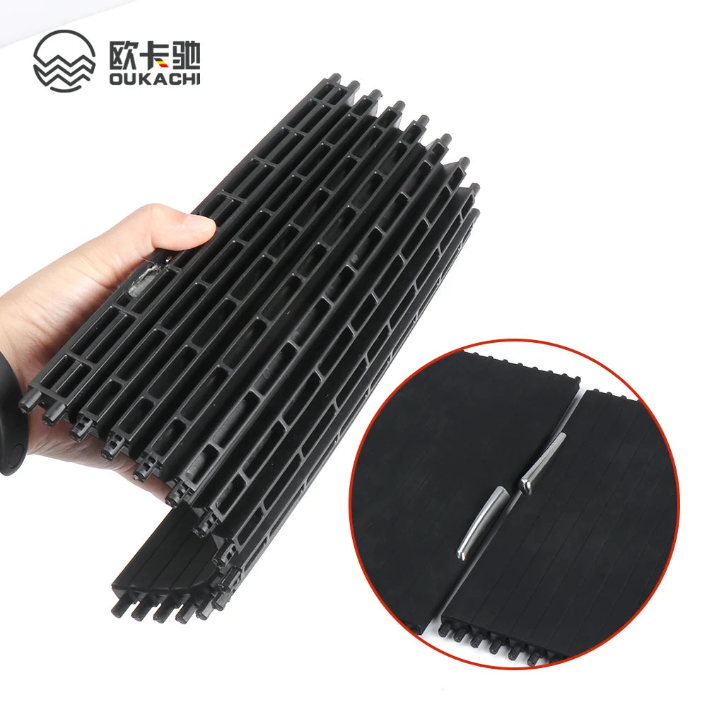 51166954943 Car Central Console Drink Water Cup Holder Rolling Curtain Cover Trim For BMW X5 X6 E70 E71 E72 2007-2014