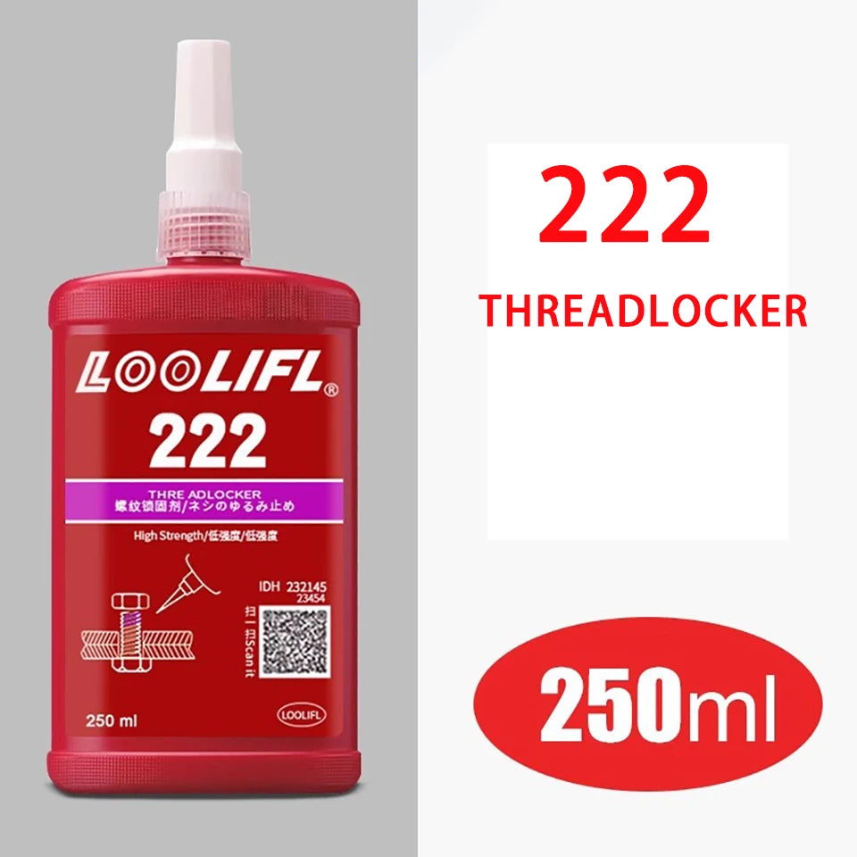 Loctite Threadlocker Anaerobic Adhesive Quick Cured Glue Screw Leaking Agent 243 222 242 262 263 271 272 277 290for Rapid Repair