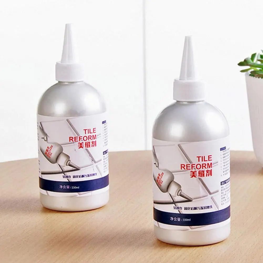 280ml Tile Gap Repair Agent Strong Waterproof Ceramic Tile Grout Crack Filling Glue Bathtub Fixing Mending Adhesive Home Bathroo