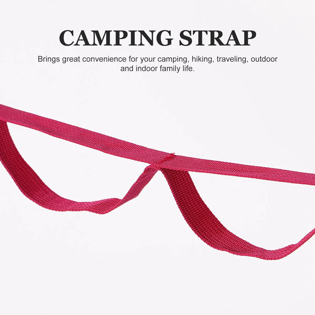 Portable Adjustable Camping Clothesline Anti-Slip Travel Laundry Drying Rope for Outdoor Hotel Cruise Rv Multifunctional Clothes