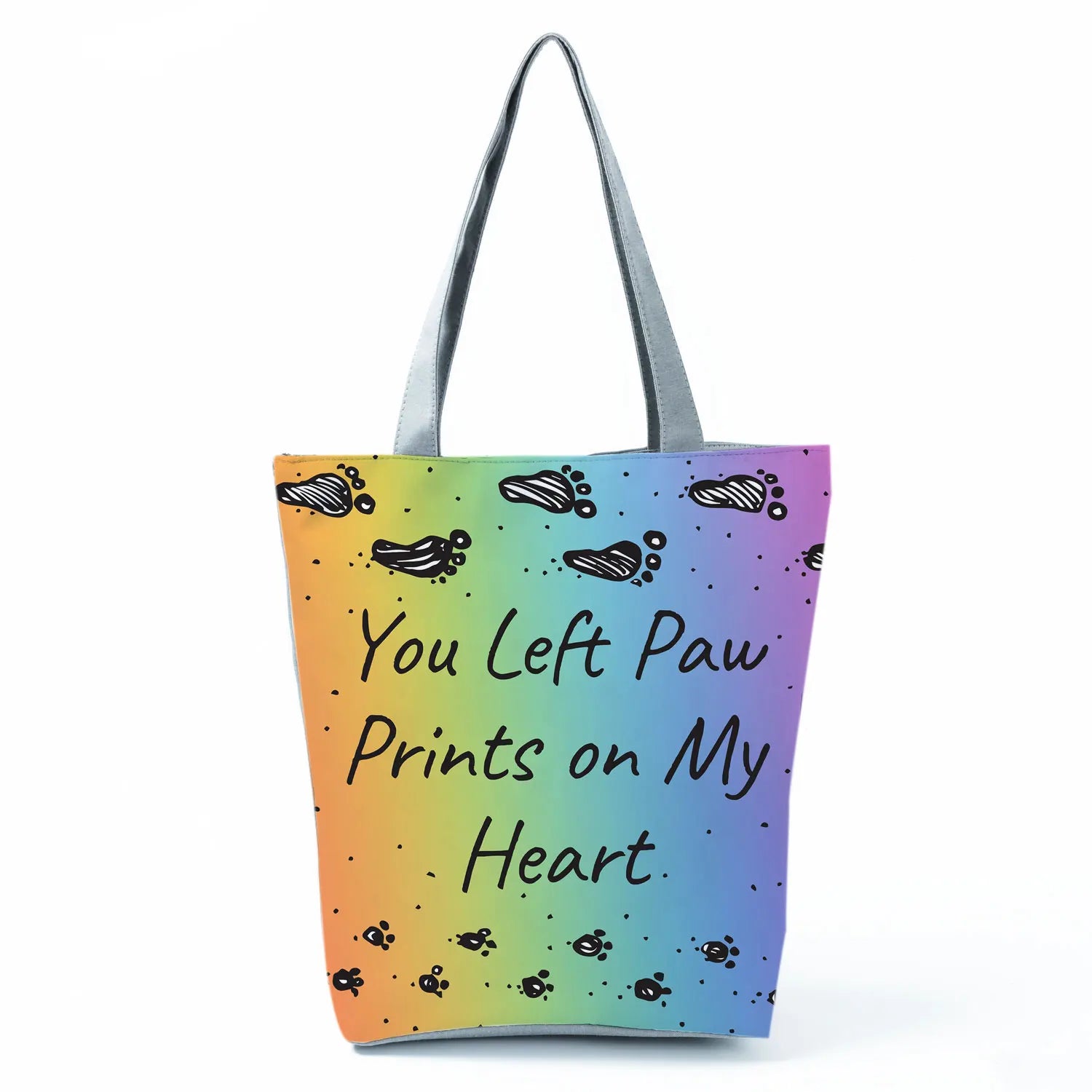 Fashion Dogs Paws Handbags Printed Love Dogs Shopping Bag Casual Women Shoulder Bag Summer Kawaii Female Tote Travel Beach Bag