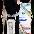 2026New Original Pain Bag Small Food  Bag Anime Bar Millet  One Shoulder Messenger  Hand Held Pain Bag