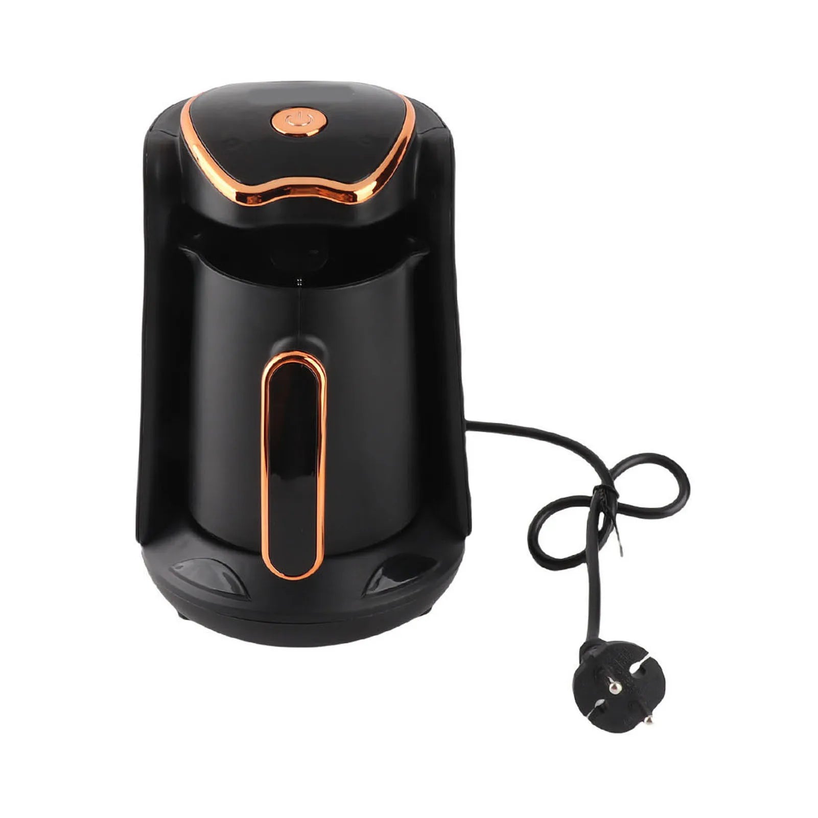 Turkish Coffee Maker 600W 4 Cups Anti Overflow Anti Dry Burning Portable Turkish Coffee Machine for Home Automatic Coffee Maker