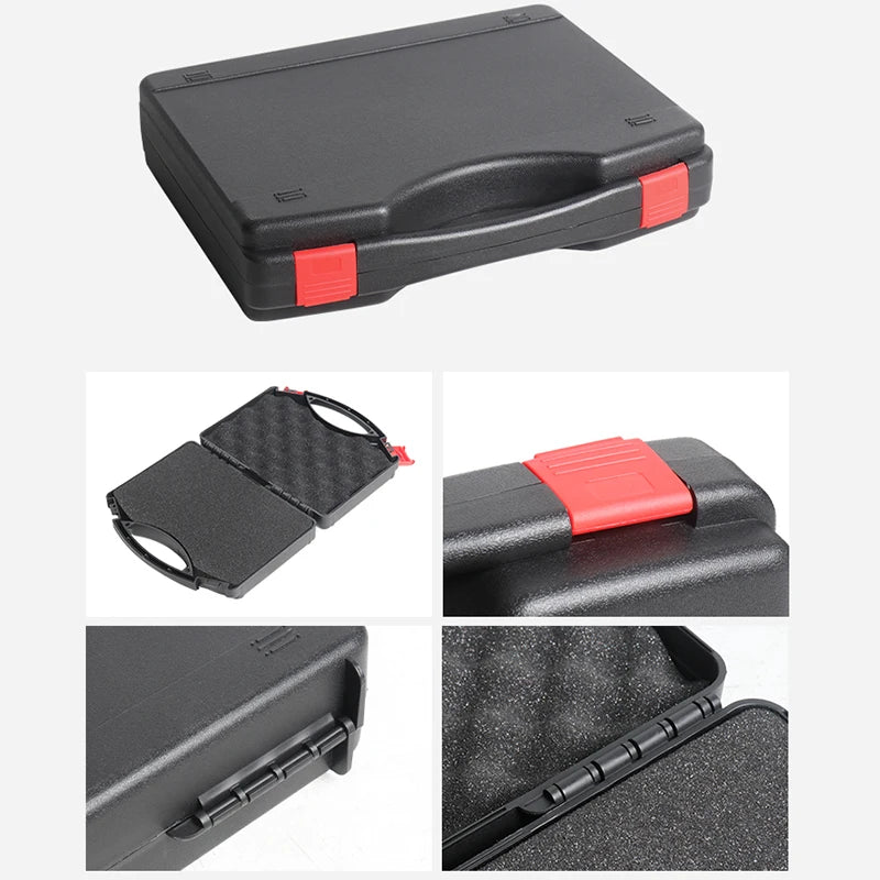 Multifunctional Hardware ToolBox Portable Plastic Instrument Case Notebook Protective Storage Box Outdoor Equipment Tool Case