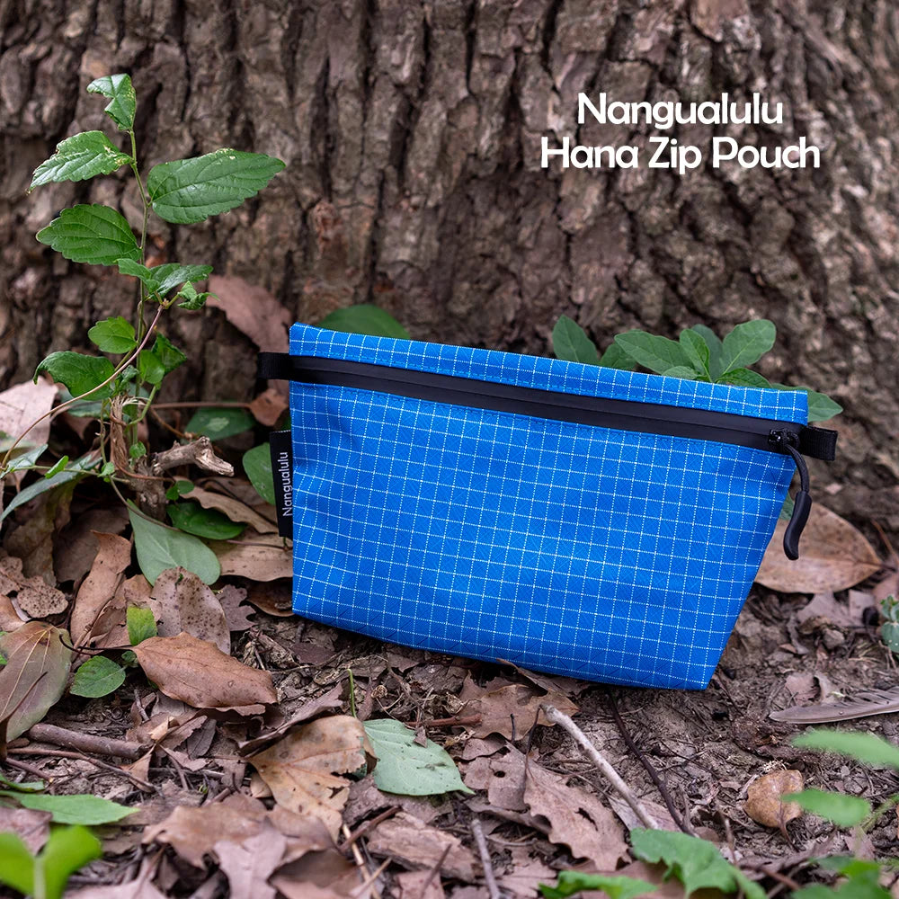 16g Lightweight Waterproof EDC Pouch for Outdoor Hiking Camping with Zipper and Passport Storage