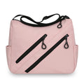 Crossbody Bag Women Nylon Fabric Waterproof Large Capacity Multi Pocket Adjustable Strap Daily Casual Travel Shoulder Bag