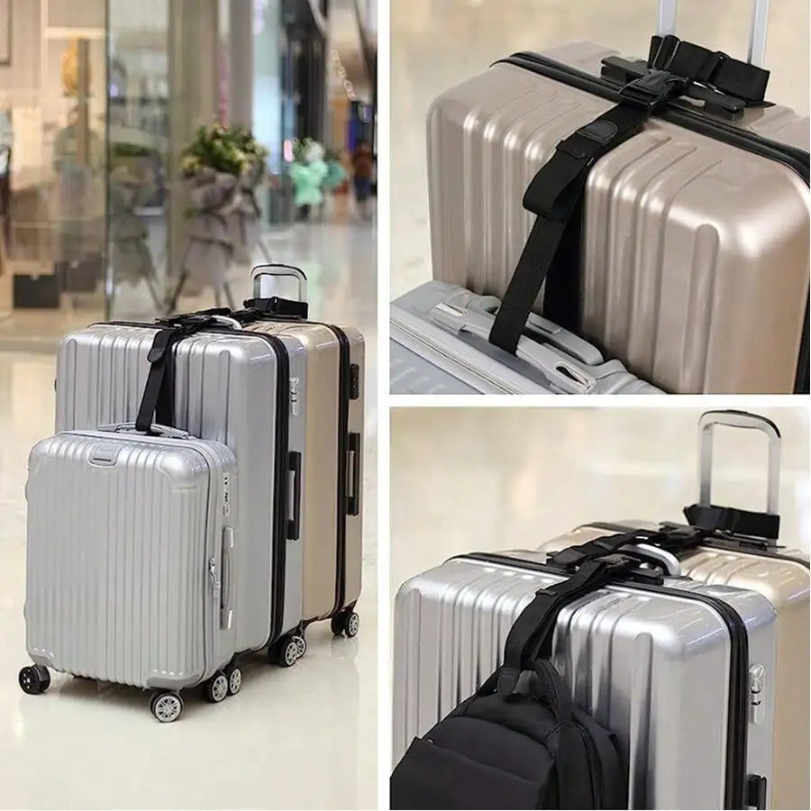 Heavy Duty Luggage Straps Adjustable Buckle Luggage Straps Adjustable Luggage Straps Travel Accessories