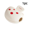 Mushroom toothbrush clip, travel toothbrush cover, household dustproof toothbrush head protective clip protective cap