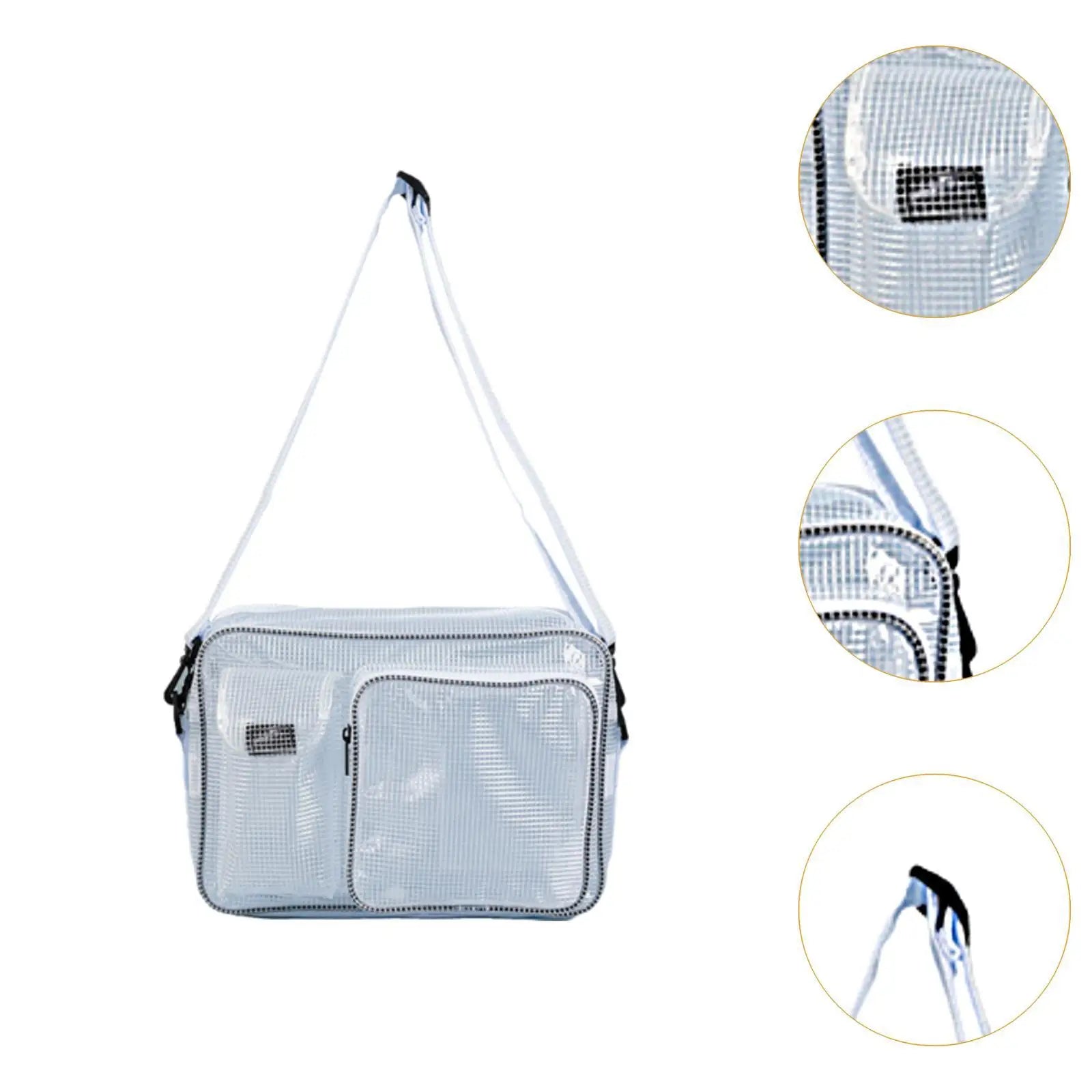 Engineer Bag Convenient Anti Static Water Resistant Versatile PVC Shoulder Bag for Daily Use Business Travel Work Office Outdoor