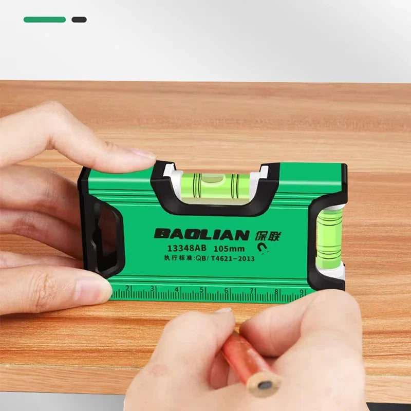 High Precision Level Ruler,Multi-function Magnetic Level Ruler,Aluminum Structure Spirit Bubble Level Gauge Horizontal Measure