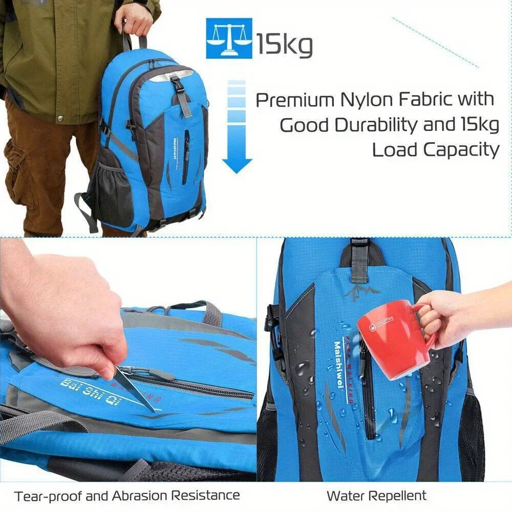 Outdoor Travel Backpack Big Capacity Fashion Travel Backpacks Men Climbing Travel Backpack Classic Sport Travel Backpacks