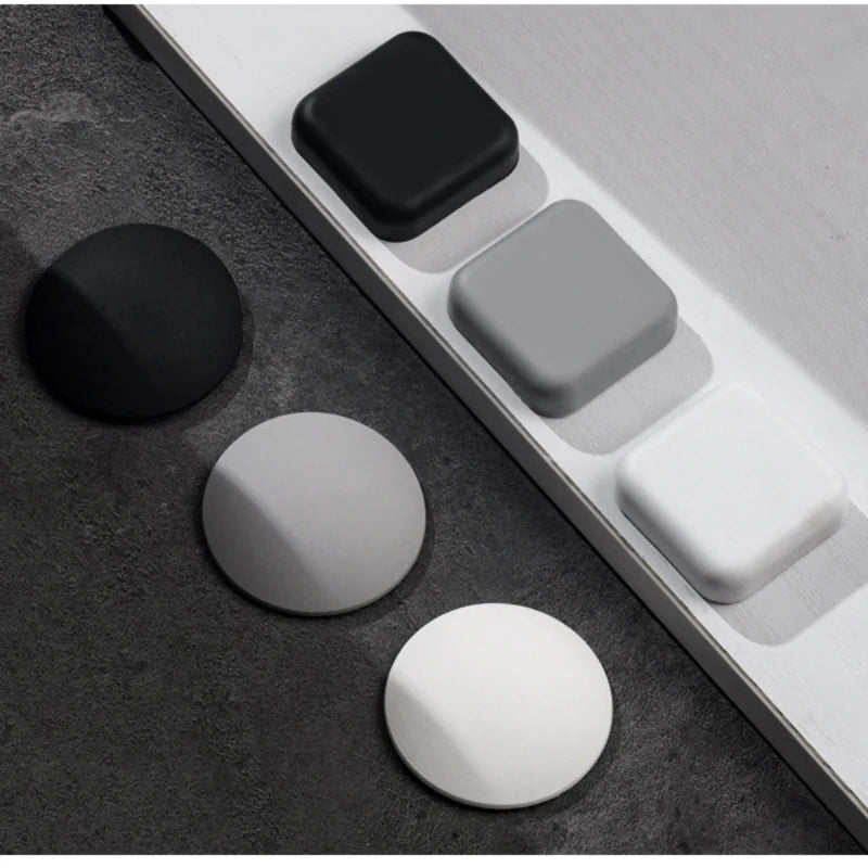 Door Stopper Anti-collision Silicone Handle Self Adhesive Mute Anti-Shock Protection Porte Pad Home Improvement Wall ProtectorP