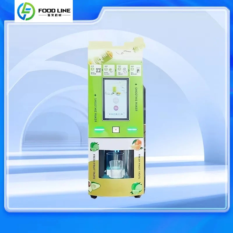 Customized New Commercial 24H Intelligent Desktop Fresh Fruit Smoothies Vending Machine