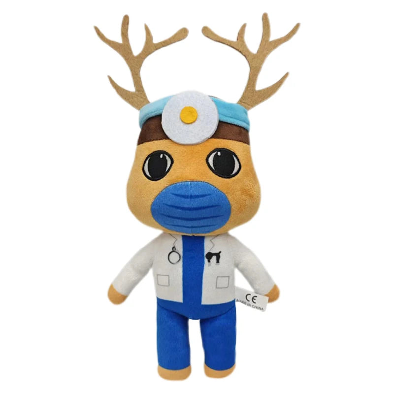 Animal Hospital Plush Toy Horror Game Animal Hospital Anomaly Cat Dog Penguin Bunny Animal Hospital Accessories Birthday Gifts
