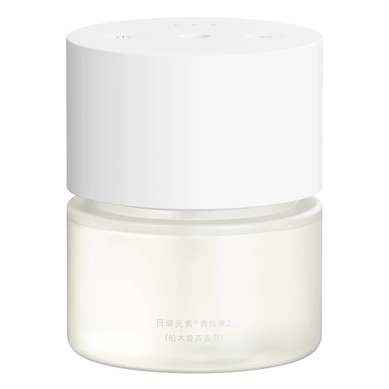 MIJIA Smart Scent Diffuser 2,Sealed Bottle,2 Scents Wood Tea & Lychee,aroma diffusers 135 mL, 3 Levels,60 Days Use,Type‑C