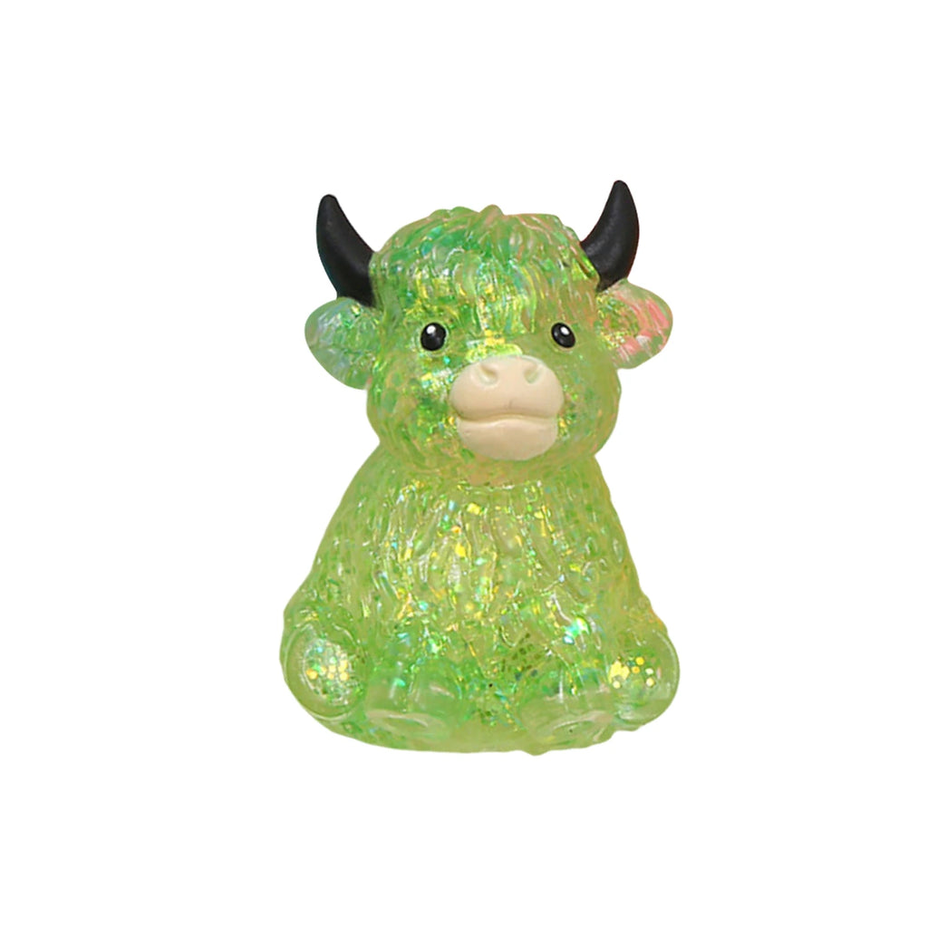 Cute Cow Squishy Maltose Fidget Toy Soft Cow Needoh Toy Small Cute Animal Anti Stress Splat Decompressions Vent Squeeze Toy