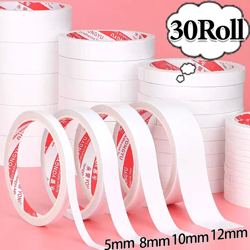 Double-sided Adhesive Super Strong Double Faced Powerful Hand Tearing Adhesive Tape Office Craft Double Sided Tape Sticky Paper