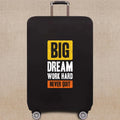 Travel Accessories Luggage Case Suitcase Dust Protective Cover 18-28 Inch Phrase Pattern Series Trolley Case Elastic Cover