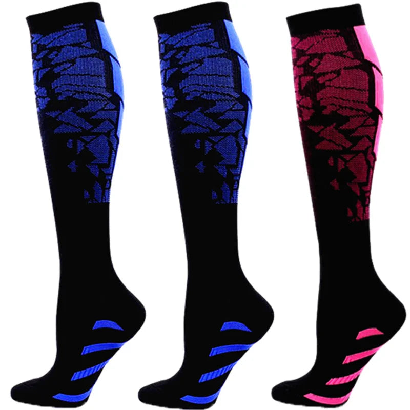 Compression Socks Running Football Sports Medical Nursing Socks for Flight Travel Pregnancy Edema Diabetes Varicose Veins Socks