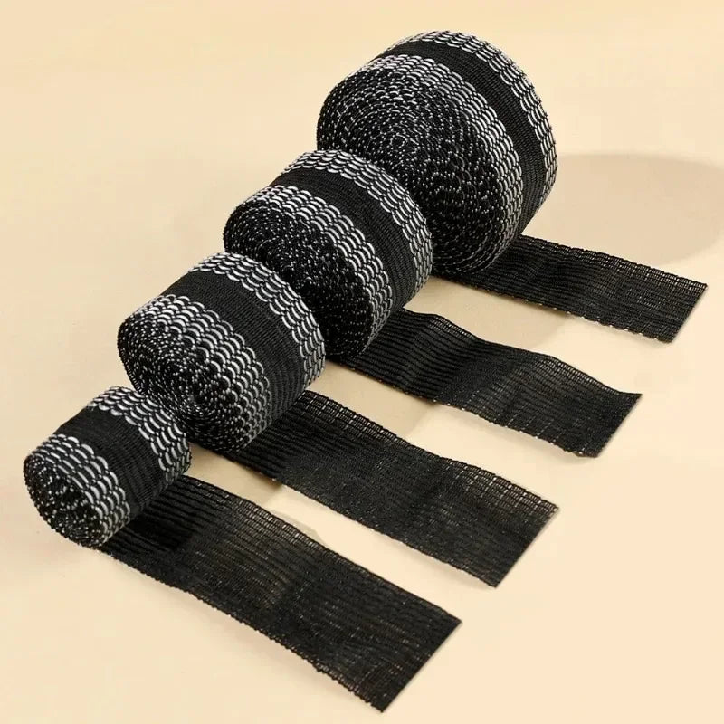 50M Self-Adhesive Pants Hem Paste Tape Trouser Edge Paste Iron-on Pant Shorten Repair Jean Hemming Tape For DIY Sewing Fabric