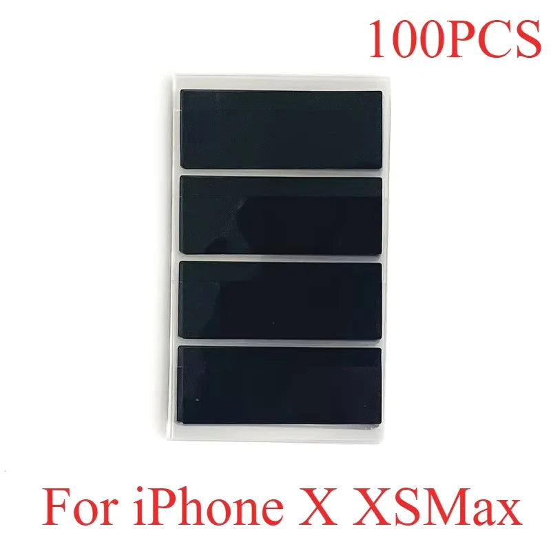 100pcs Battery Insulation Protective Sticker Tape For iPhone X XS Max XR 11 12 Mini 13 Pro 15 LCD Repair Adhesive