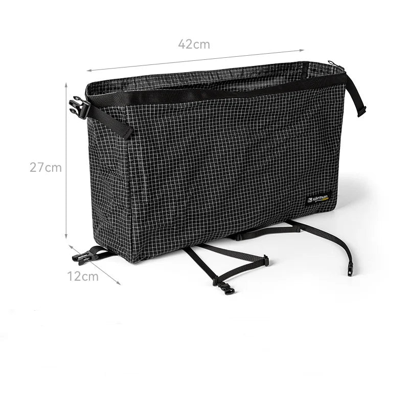 HIKEMAN 12L Backpack Top Bag Ultralight Waterproof Roll Storage Pouch Outdoor Hiking Camping Backpack Extension Pocket