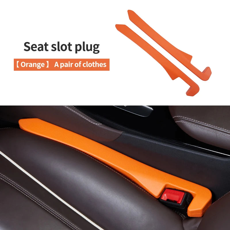 2Pcs Car Seat Gap Filler Leak-proof Filling Strip Side Seam Plug Strip Car Seat Gap Interior  Auto Decor Supplies