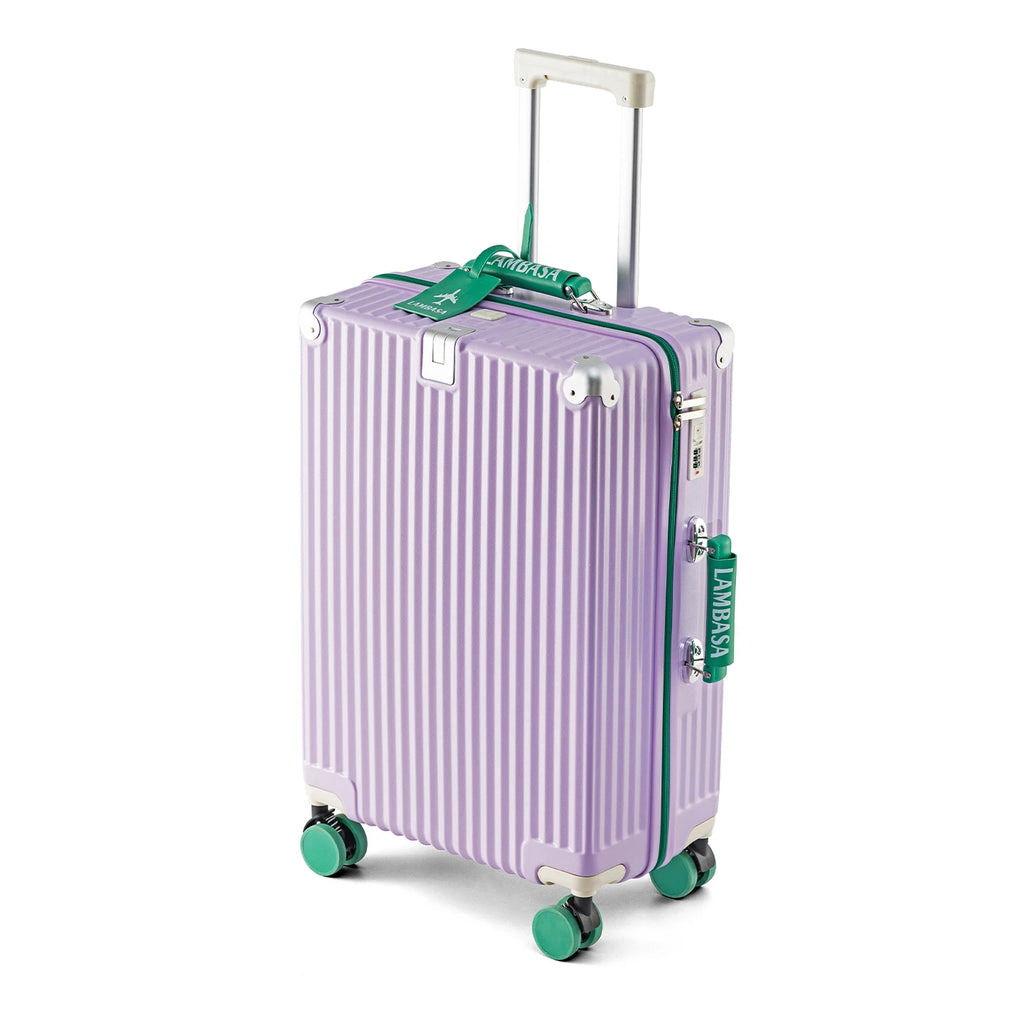 Highly Appealing Zipper Travel Suitcases Thickened Luggage Ice Roller 20 inch Carry-on Suitcase 22/24/26/28 inch valise voyage