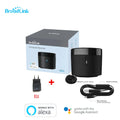 Broadlink RM4mini+HTS2 EU/UK/US/AU PLUG IR Remote Controller Air/TV Set-top Box Temperature Humidity Sensor with Alexa google