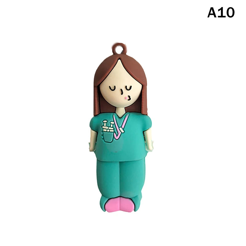 Cute Cartoon Shape Medical Ampoule Bottle Opener Nurse Doctor Special Rubber Syringe Cutter Bottle Opener Multifunctional