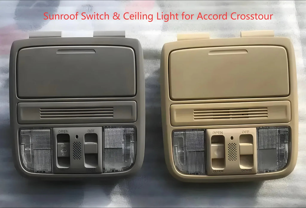Switch with Glasses Case Applicable to Accord Crosstour Sunroof switch Glasses case Interior ceiling light assembly