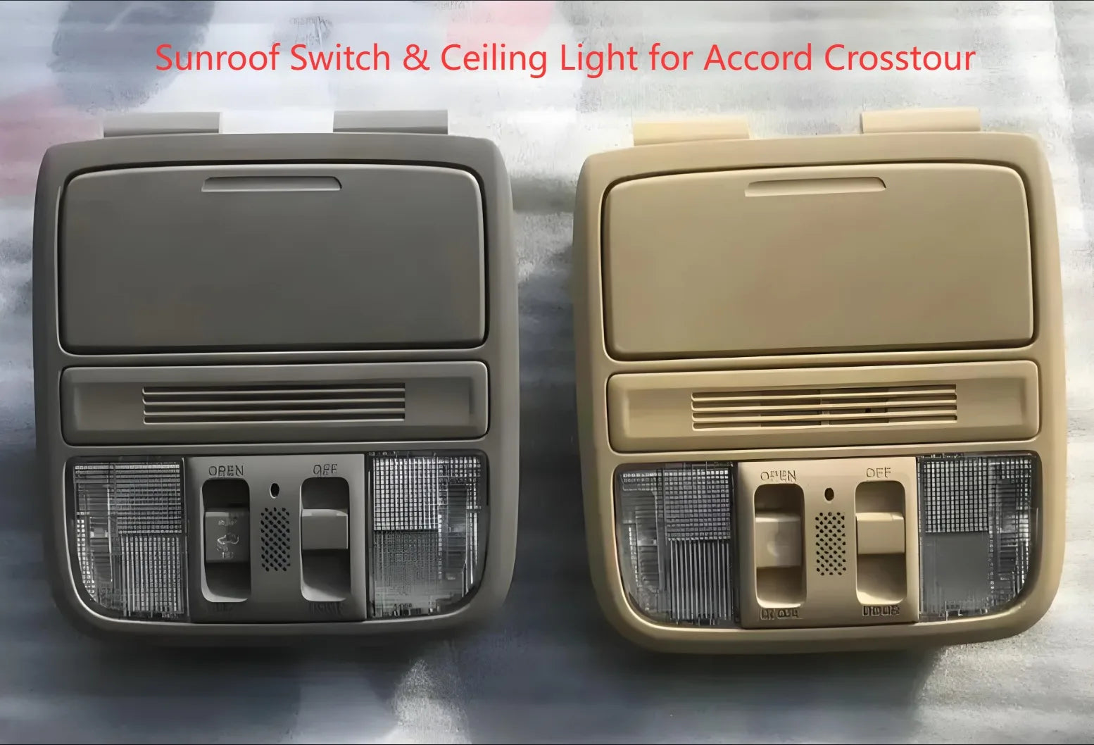 Switch with Glasses Case Applicable to Accord Crosstour Sunroof switch Glasses case Interior ceiling light assembly