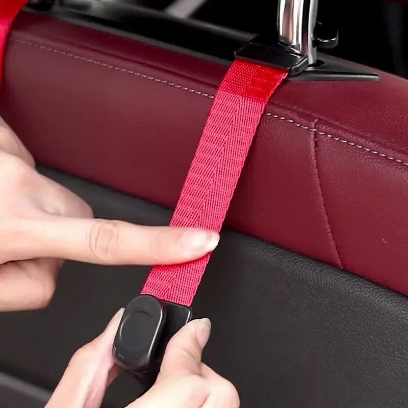Car seat back hook, multi-functional hidden car hook, car accessories, seat rear storage small hook
