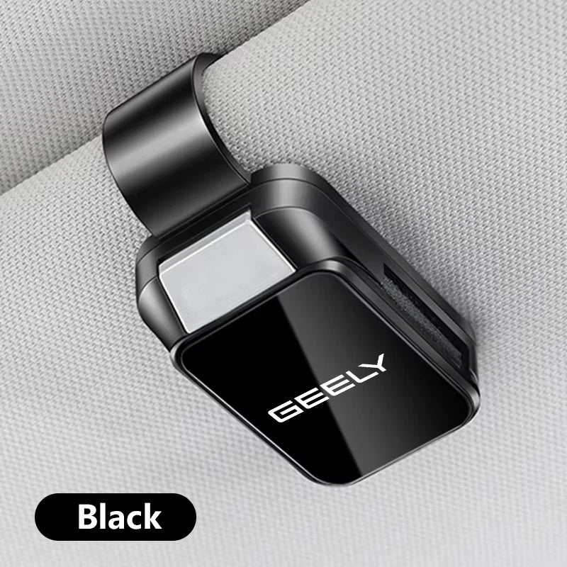Car Sun Visor Glasses Clip ABS Glasses Storage Organizer For Geely Coolray Starray Emgrand Tugella EX5