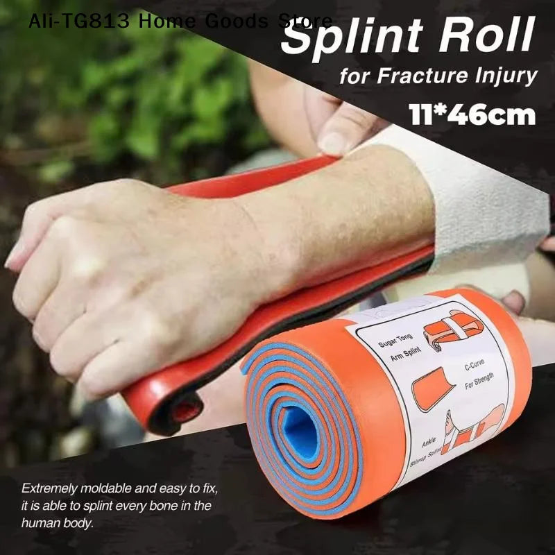 [TG813]First Aid Universal Aluminum Splint Roll, Medical Survival Polymer For Fixture Bone Emergency Kit, Outdoor Travel