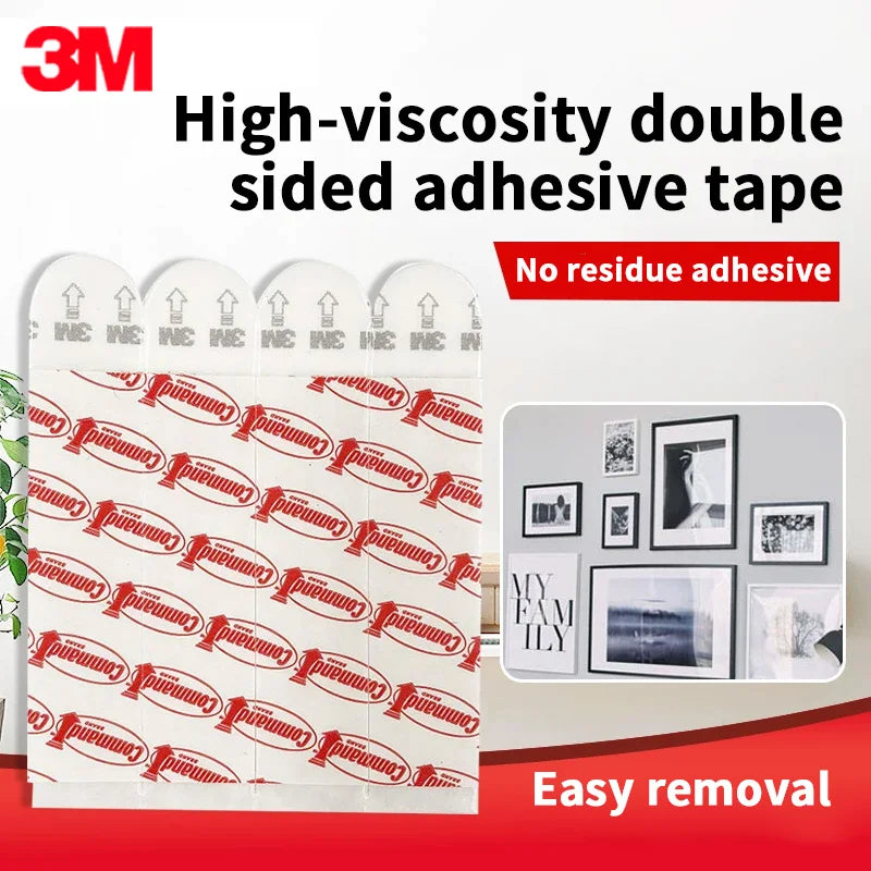 3M Gorman Invisible Double sided Adhesive Strip Nail Free Strong Double sided Adhesive Does Not Damage Walls Invisible Adhesive