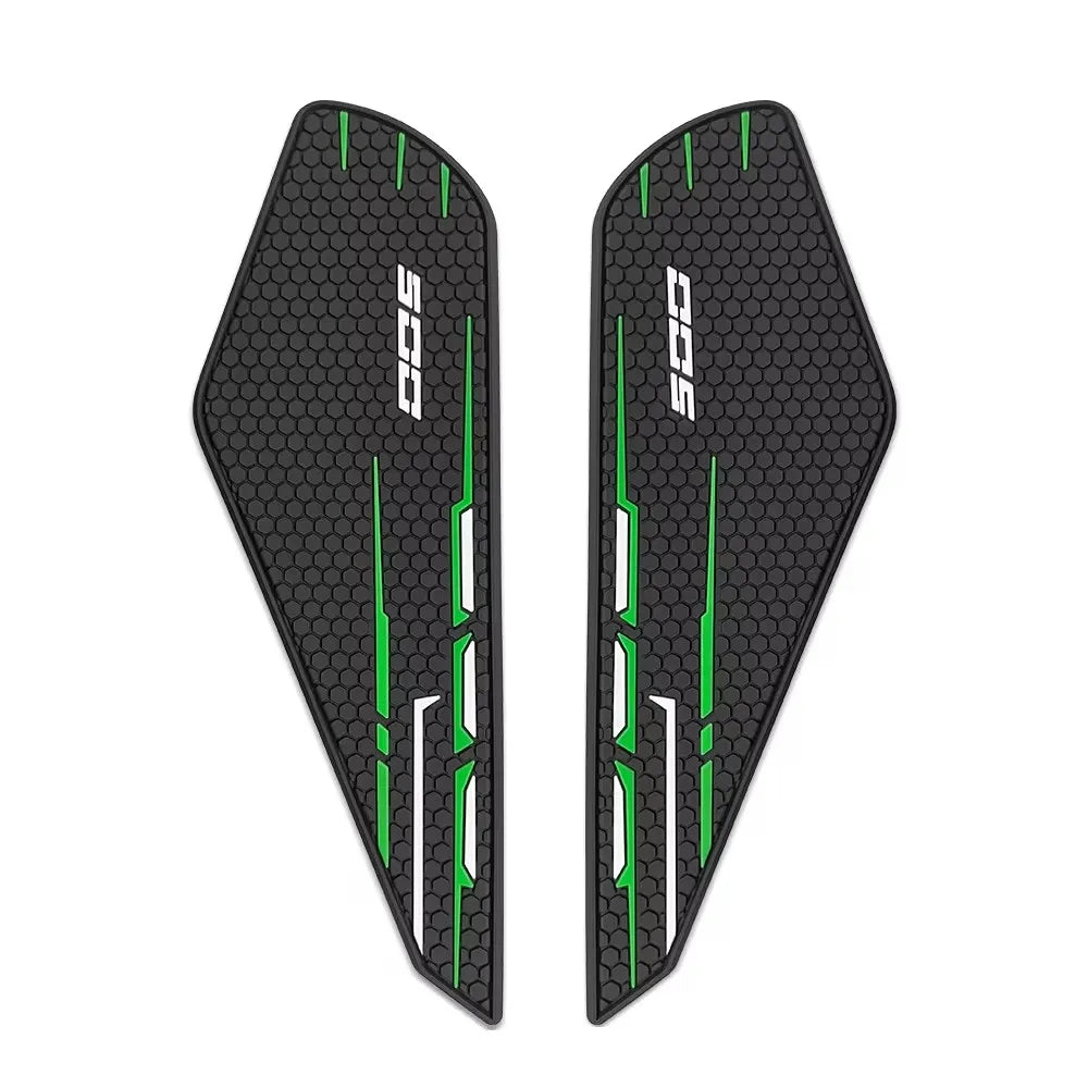 Ninja500 2025 Motorcycle Accessories Non-slip Side Fuel Tank Stickers Waterproof Pad Rubber Sticker For NINJA 500 SE 2024 2025