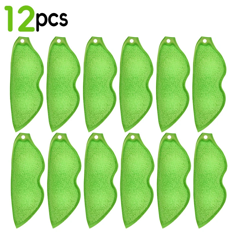 Magic Pea Cleaning Sponge Kitchen Cup Bottle Clean Brush Reuseable Coffee Tea Wine Drink Glass Bottles Cleaner Brushes Scrubber