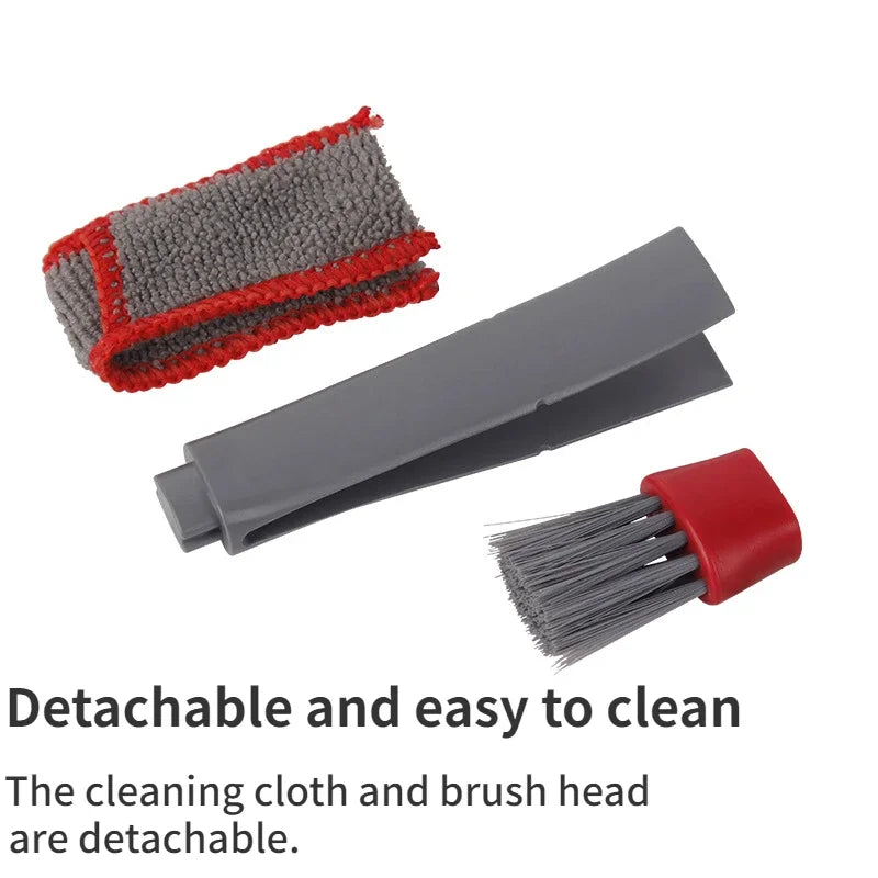 Car Wash Double Head Brushes Air Vent Cleaning Conditioner Grille Duster Wipe Auto Detailing Cleaner Car Interior Cleaning Tools