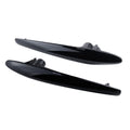 For Alfa Romeo Brera Spider 939 159 Estate LED Turn Signal Indicator Side Repeater Light Black Lens L+R