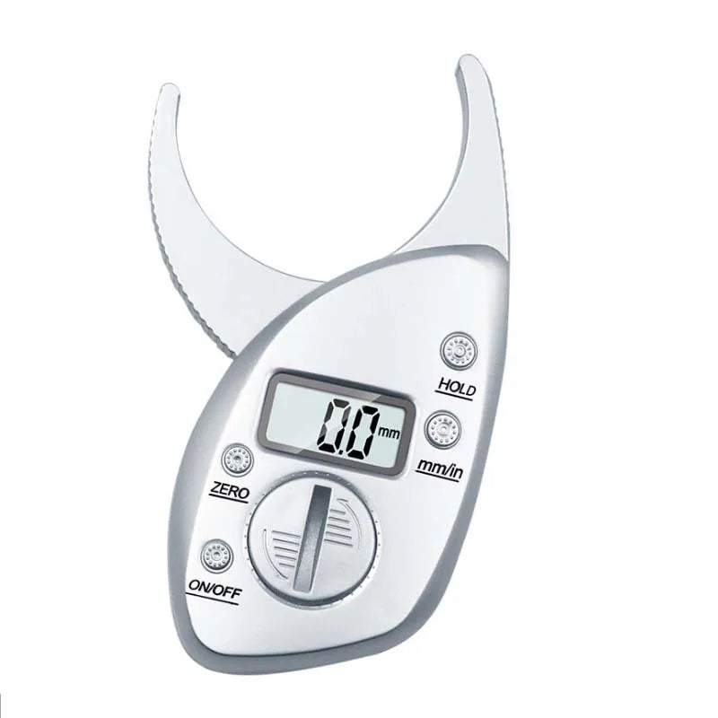 Digital Body Fat Caliper - Skinfold Measurement Tool for Accurate Body Fat Testing