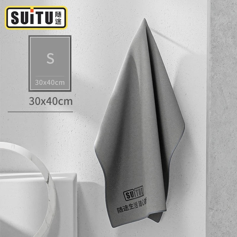 Super Absorbent Car Drying Towel, Velvet Coral Velvet Deer Skin Towel, Car Cleaning cloth, Multifunctional Car Towel, Car Access