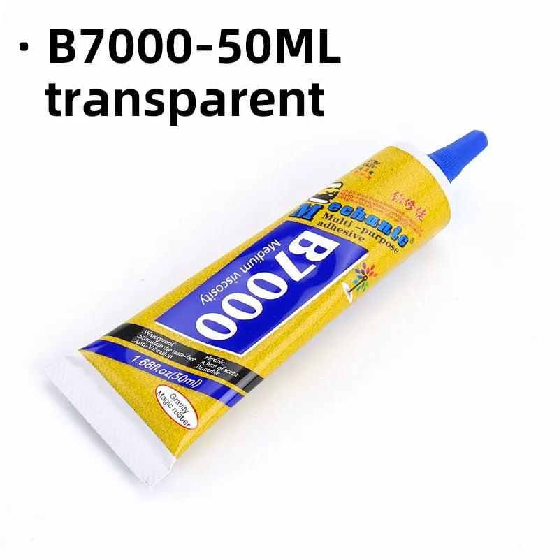 Repairman B7000 Glue, Phone Screen Adhesive for LCD Touch Screen Frame Warping Bracket & Rhinestone Bonding
