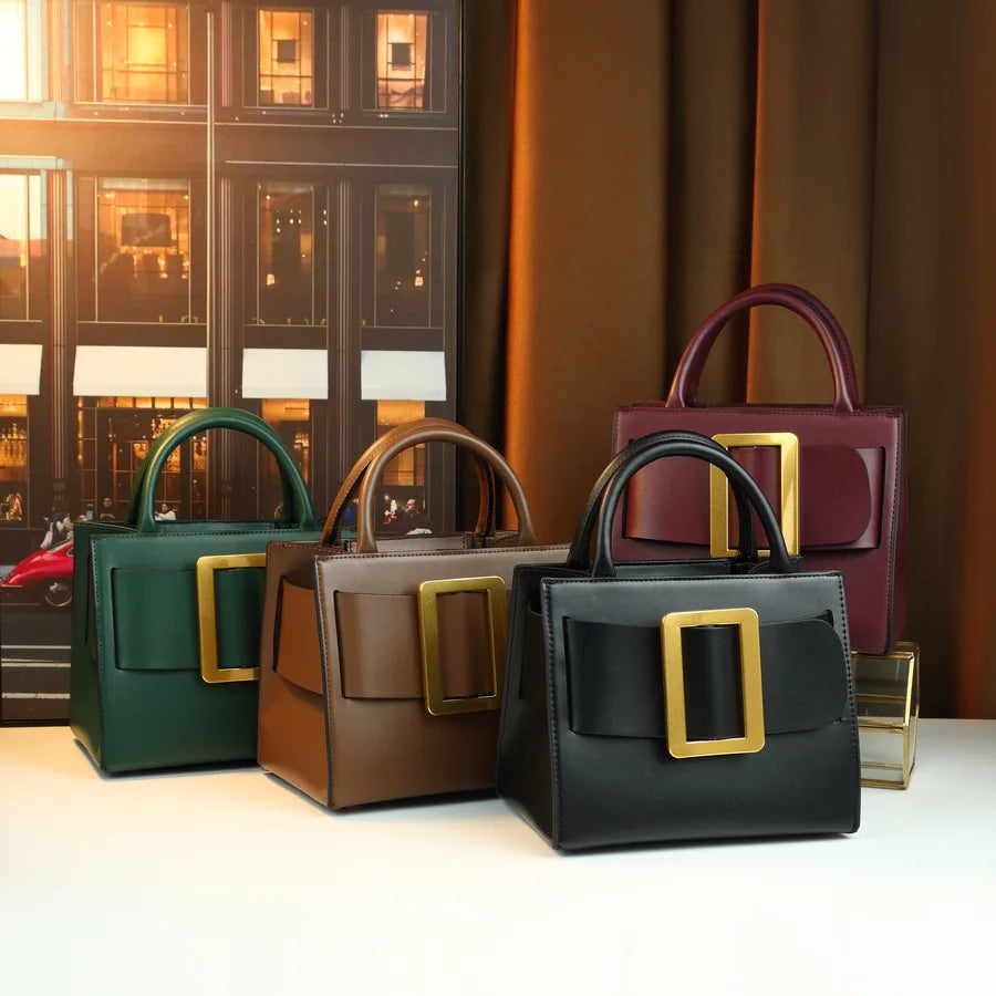 Chic Minimalist Designer Diaper Bag Women Luxury Large Capacity Tote Elegant Leather Crossbody Bag For Shopping And Party