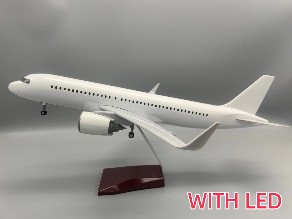 47CM Blank White DIY Airplane Model Kit for Handcraft & Collection B747/777/787/737/AN225/A330/320/C919 Unassembled Plane