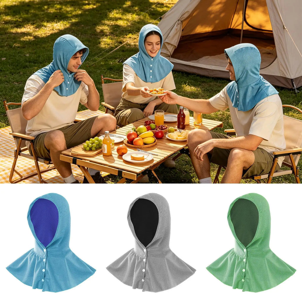 Neck Wrap Cooling Towel Cooling Hood Sun Protection Breathable Quick-Drying Wrap For Men Women Adults Cycling Running Workout