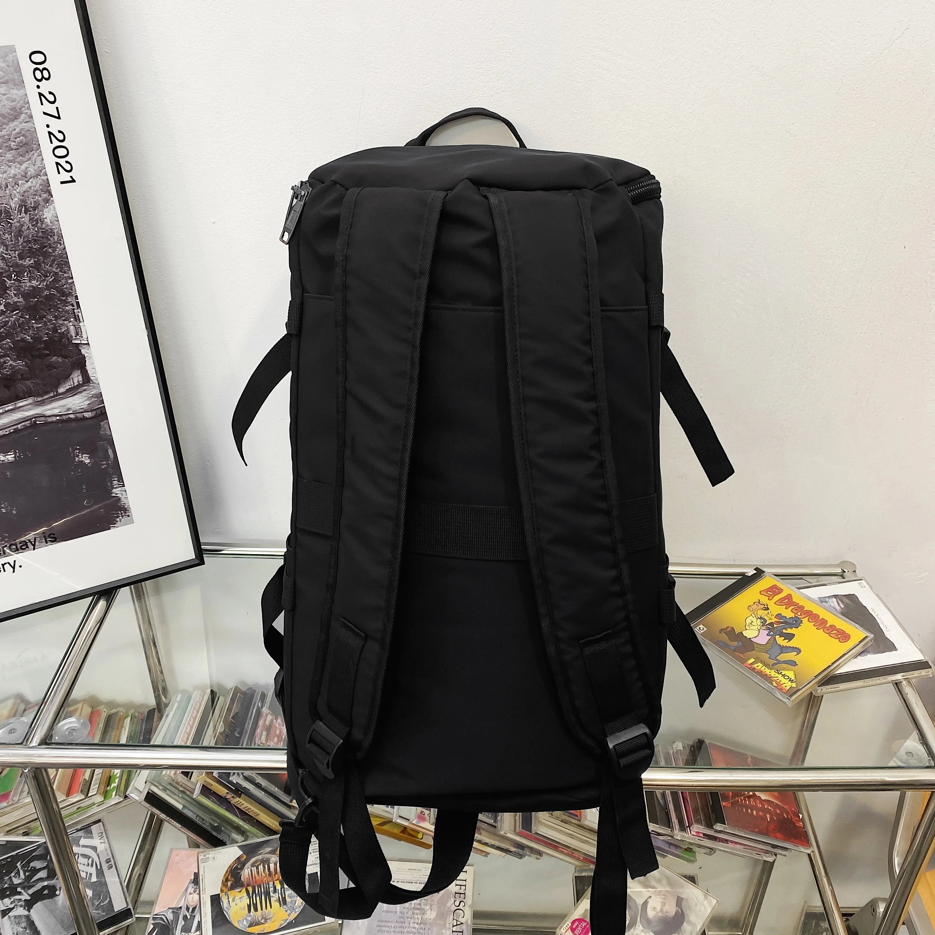 New Fashion Unisex's Travel Bag High Quality Handbag Large Capacity Luggage Bag Waterproof Backpacks Simple Style Handbag