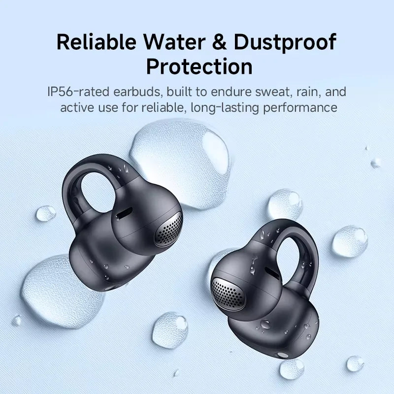 Edifier Comfo Q Bluetooth Earphones Open Ear Wireless Headphones Ear Bluetooth Ear Clip Clip-On Sport Earbuds IP54 Waterproof
