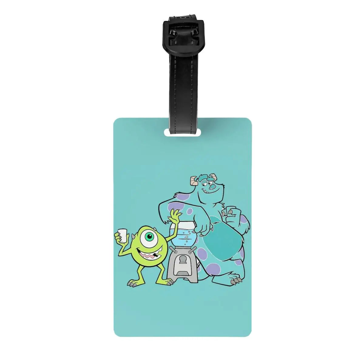 Custom M-Monsters Anime University Luggage Tag Travel Bag Suitcase Privacy Cover ID Label