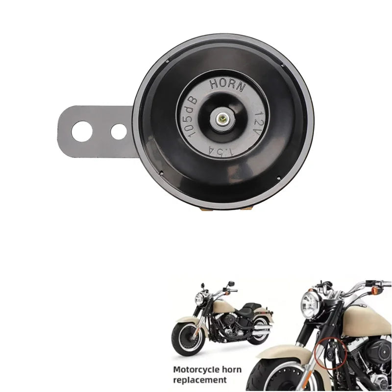 12V Universal Electric Motorcycle Horn Speaker for Pit Bikes Scooters ATVs Light Motorcycles - Modified Horns